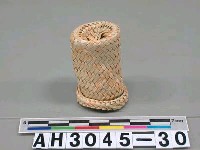 藏品(草編童玩帽)的圖片